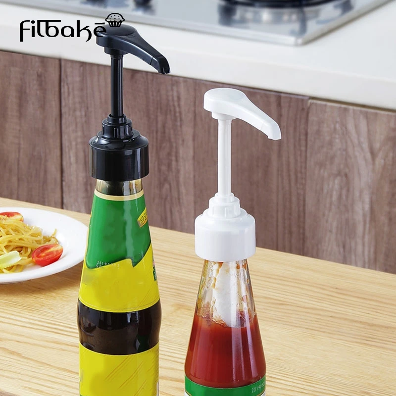 Press Nozzle Operated Pump Head Oyster Oil Dispenser Sauce Oil Bottle Stopper Sealed Leakproof Vinegar Sprayer Kitchen Tools
Press Nozzle Operated Pump Head Oyster Oil Dispenser Sauce Oil Bottle Stopper Sealed Leakproof Vinegar Sprayer Kitchen Tools