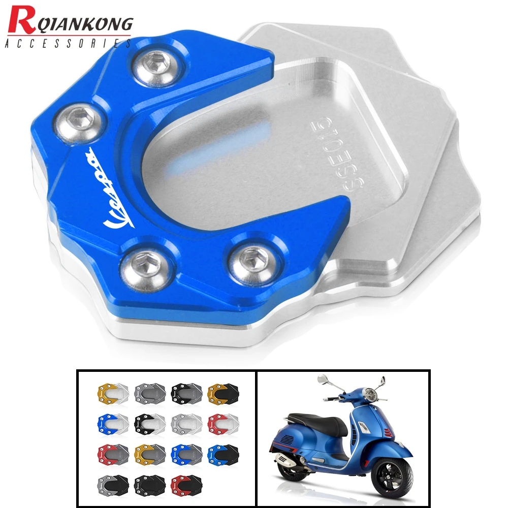 FOR Vespa GTS GTV 250 300 2013-2020 Motorcycle Kickstand Foot Side Stand Extension Pad Support Plate Enlarge gts 300 2019 2018
FOR Vespa GTS GTV 250 300 2013-2020 Motorcycle Kickstand Foot Side Stand Extension Pad Support Plate Enlarge gts 300 2019 2018