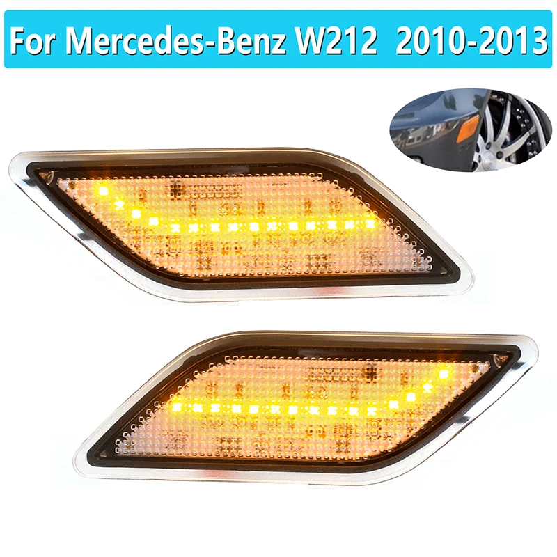 1 пара для Mercedes Benz W212 E-Class E300 E350 E550 E63 Для AMG Sedan/Wagon 2010-2013, светодиодная лампа для переднего бампера, боковой габаритный фонарь
1 пара для Mercedes Benz W212 E-Class E300 E350 E550 E63 Для AMG Sedan/Wagon 2010-2013, светодиодная лампа для переднего бампера, боковой габаритный фонарь