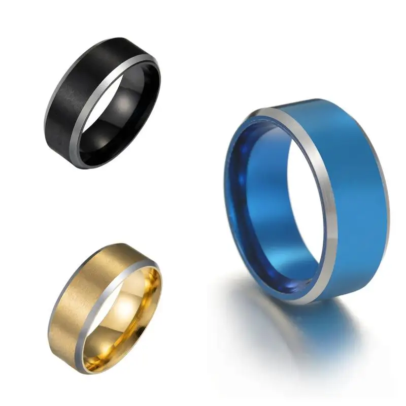 Fashion Men's Black Titanium Ring Matte Finished Classic Engagement Jewelry for Male Wedding Bands and Birthday Gift
Fashion Men's Black Titanium Ring Matte Finished Classic Engagement Jewelry for Male Wedding Bands and Birthday Gift