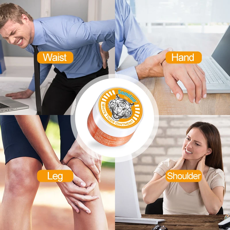 10g Sumifun Tiger Balm Analgesic Ointment Pain Relief Cream Body Massage Medical For Arthritis Joint Back Knee Neck Muscle
10g Sumifun Tiger Balm Analgesic Ointment Pain Relief Cream Body Massage Medical For Arthritis Joint Back Knee Neck Muscle