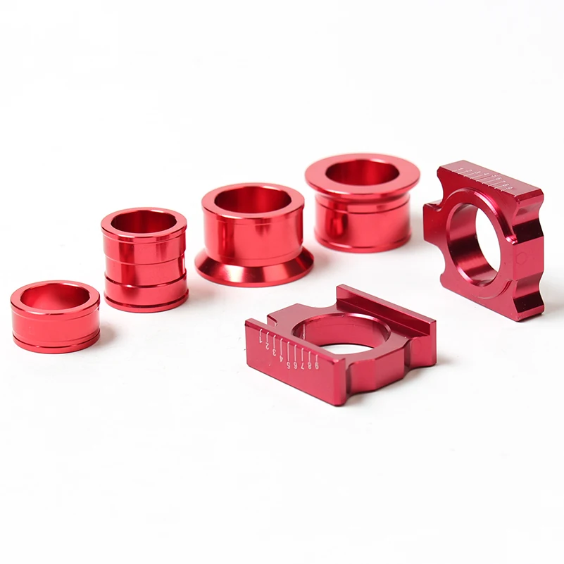 CNC алюминиевая задняя цепь регулятор оси блоки с колесной шиной промежуточная втулка и тормозной скобой для CR125 CRF 250X 450R внедорожного велоси...
CNC алюминиевая задняя цепь регулятор оси блоки с колесной шиной промежуточная втулка и тормозной скобой для CR125 CRF 250X 450R внедорожного велоси...