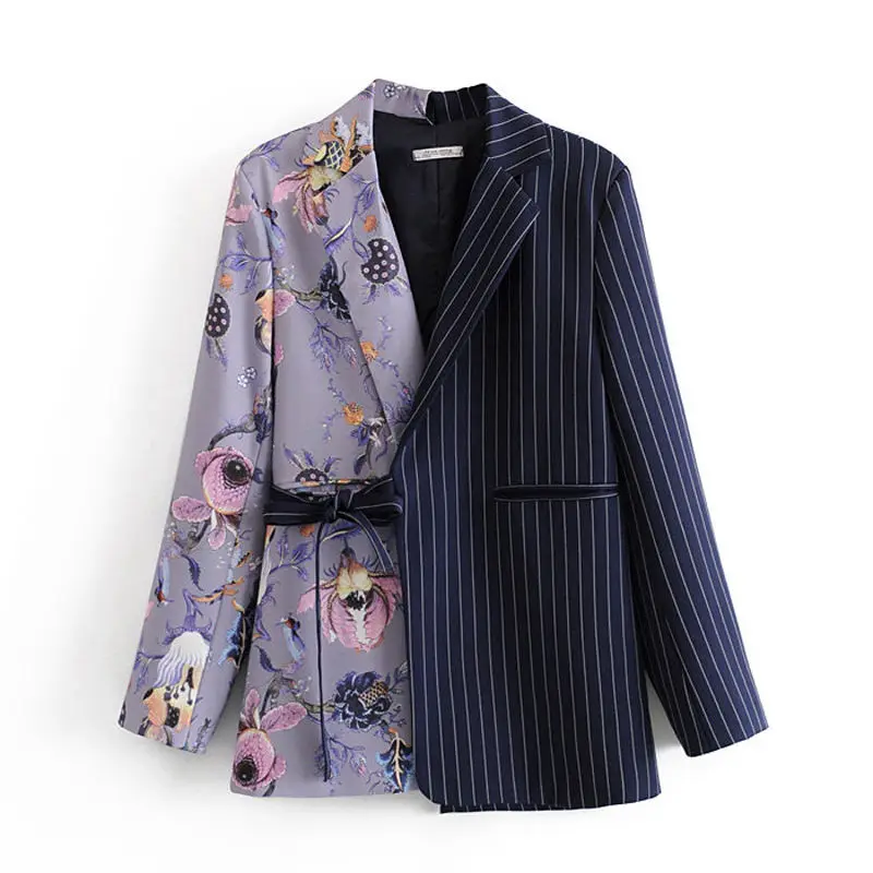 Irregular Women Blazer 2021 New Spring Classic Print Lady Suit Coat Fashion Elegant Slim Long-sleeved Casual Tops Abrigo Mujer
Irregular Women Blazer 2021 New Spring Classic Print Lady Suit Coat Fashion Elegant Slim Long-sleeved Casual Tops Abrigo Mujer