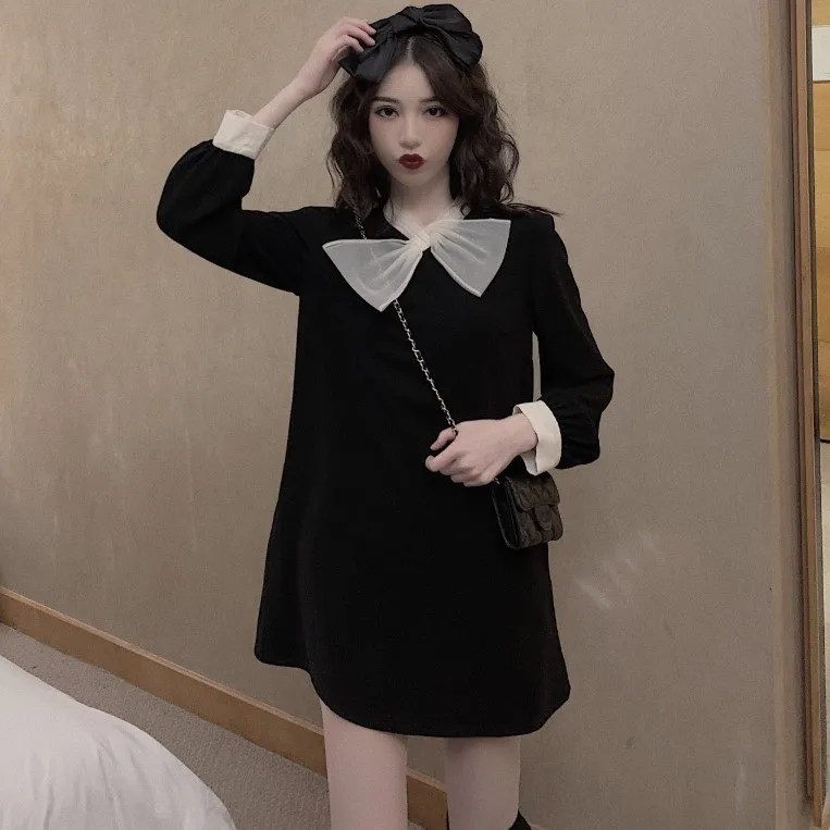 22021 Summer New Bowknot Mesh Dress Temperament Celebrity Style Long Sleeve FAIRY DRESS Korean Version Summer Dress Women
22021 Summer New Bowknot Mesh Dress Temperament Celebrity Style Long Sleeve FAIRY DRESS Korean Version Summer Dress Women