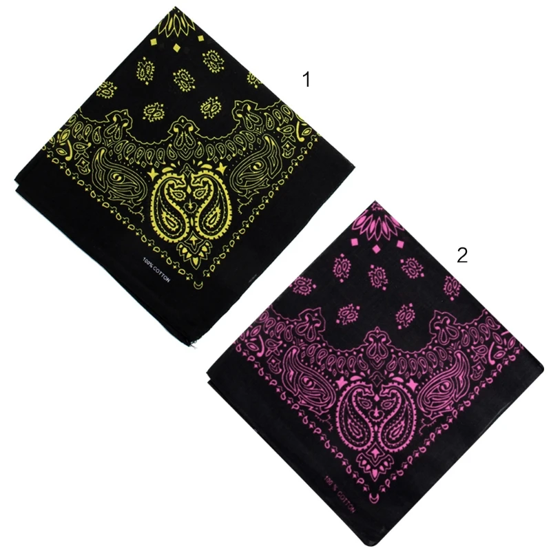 Unisex Cotton Square Bandanas Hip Hop Double Paisley Floral Print Headband Windproof Face Cover Cycling Sports Neck Tie Headwrap
Unisex Cotton Square Bandanas Hip Hop Double Paisley Floral Print Headband Windproof Face Cover Cycling Sports Neck Tie Headwrap