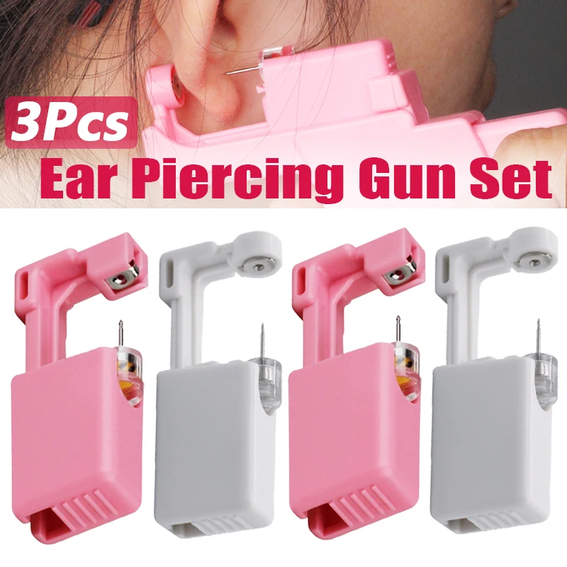 1/3Pcs Disposable Safe Painless Ear Piercing Healthy Sterile Puncture Tool Without Inflammation for Earring Ear Piercing Gun Set 
1/3Pcs Disposable Safe Painless Ear Piercing Healthy Sterile Puncture Tool Without Inflammation for Earring Ear Piercing Gun Set