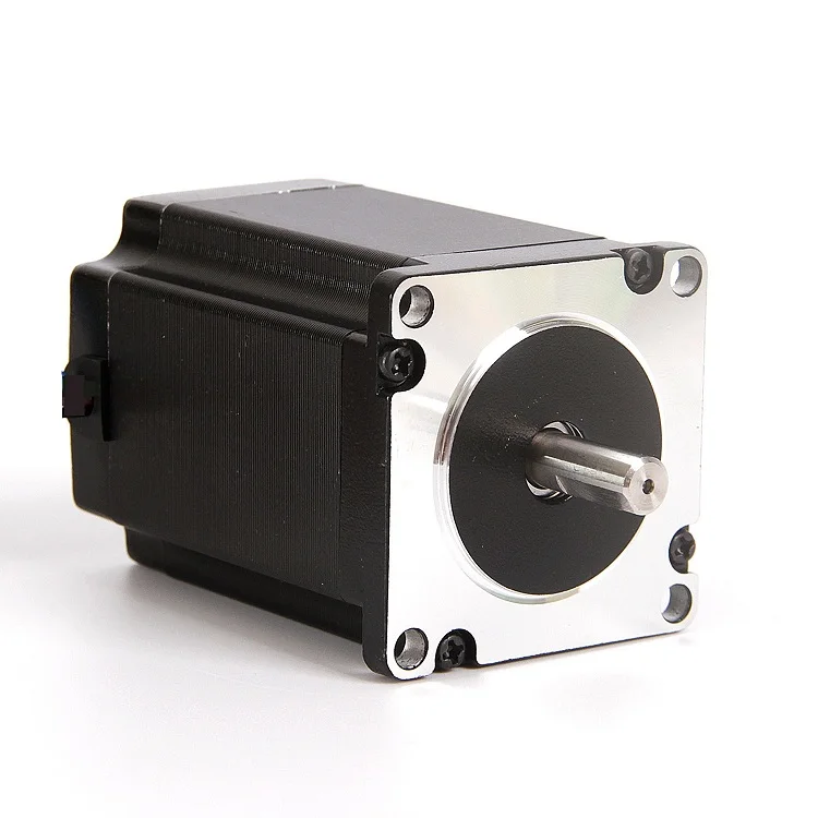 Nema 34 stepper motor, 6PCS 85BYGH450A-045, for CNC Router, CNC lathe, laser cutter, vending machine, 651oz-in, 4 leads, 4.5A
Nema 34 stepper motor, 6PCS 85BYGH450A-045, for CNC Router, CNC lathe, laser cutter, vending machine, 651oz-in, 4 leads, 4.5A