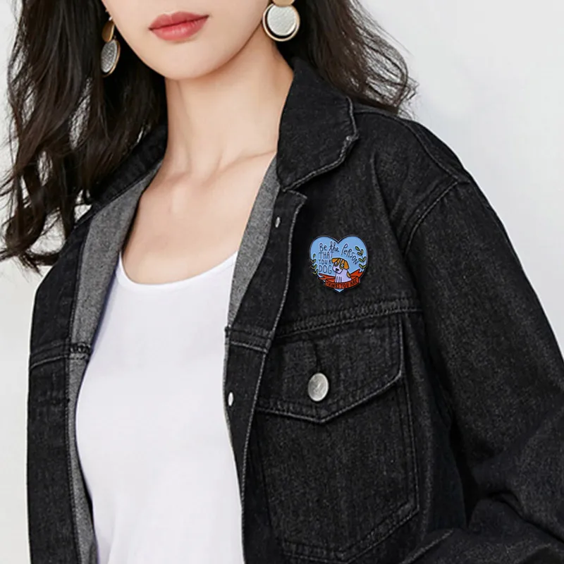 Wear dog heart pin with pride makes the world know you truly love for your canine friend!
Wear dog heart pin with pride makes the world know you truly love for your canine friend!