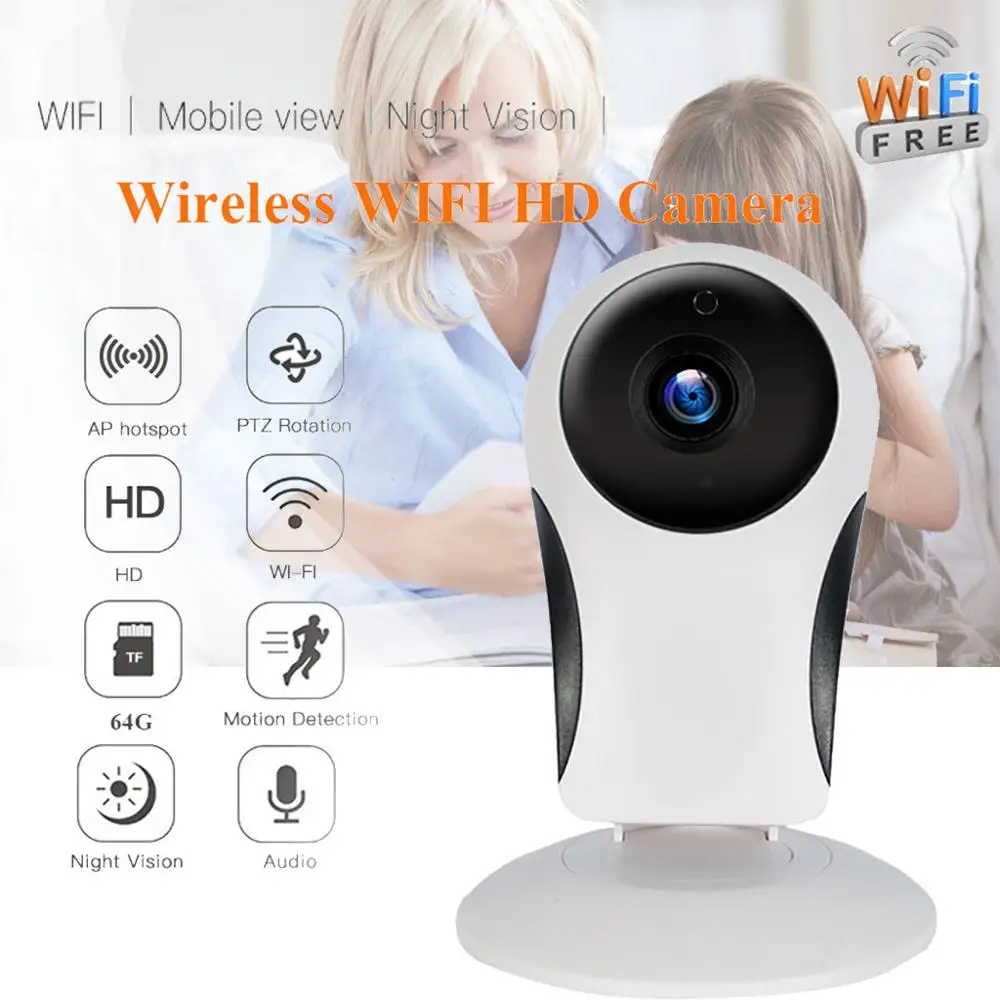 Home Camera Indoor IP Security Surveillance System with Night Vision Smart WiFi Audio Surveillance Night Vision CCTV Camera Auto
Home Camera Indoor IP Security Surveillance System with Night Vision Smart WiFi Audio Surveillance Night Vision CCTV Camera Auto