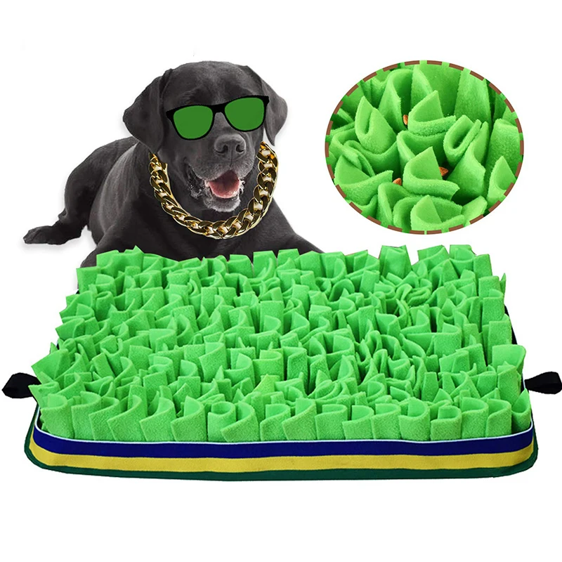 Dog Sniffing Toys Eco-friendly Snuffle Mat Durable Slow Feeding Pad Pet Nosework Training Encourage Foraging Skills Pet Supplies
Dog Sniffing Toys Eco-friendly Snuffle Mat Durable Slow Feeding Pad Pet Nosework Training Encourage Foraging Skills Pet Supplies