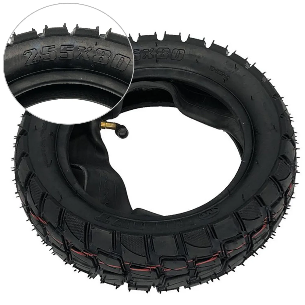 1 Set 10 Inch Electric Scooter Tire Rubber Outer And Inner Tube And Tire 255x80 TVT Tire Wear Resistant
1 Set 10 Inch Electric Scooter Tire Rubber Outer And Inner Tube And Tire 255x80 TVT Tire Wear Resistant