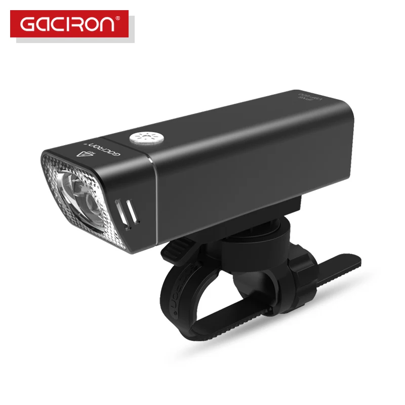 Водонепроницаемый светодиодный фонарь Gaciron IPX на руль велосипеда, с зарядкой от USB, 600 лм
Водонепроницаемый светодиодный фонарь Gaciron IPX на руль велосипеда, с зарядкой от USB, 600 лм