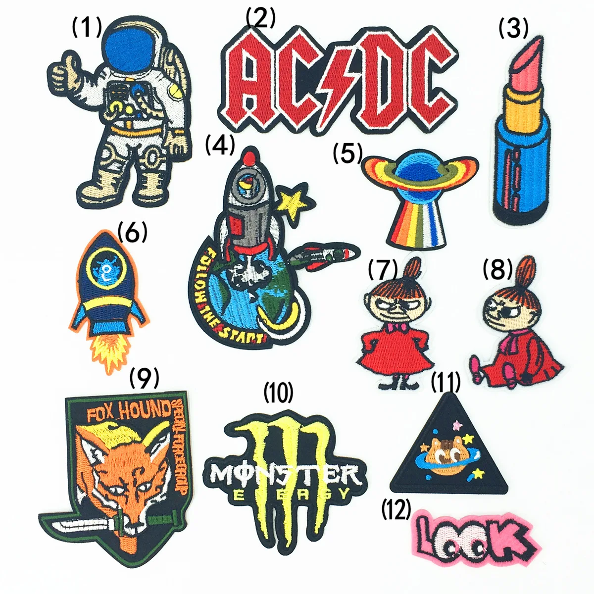 Astronaut Embroidered Cloth Sticker Planet Diver Patch Girl Lipstick Badge Sewing Clothes Bag Letter Chapter
Astronaut Embroidered Cloth Sticker Planet Diver Patch Girl Lipstick Badge Sewing Clothes Bag Letter Chapter