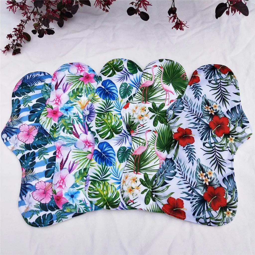 10pcs Reusable Menstrual Pads Waterproof Washable Bamboo Charcoal Cloth Pads Heavy Flow Sanitary Napkin Feminine Care Products
10pcs Reusable Menstrual Pads Waterproof Washable Bamboo Charcoal Cloth Pads Heavy Flow Sanitary Napkin Feminine Care Products