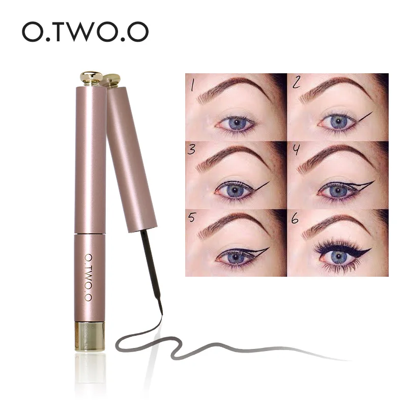 O.TWO.O Black Liquid Eyeliner Eye Make Up Super Waterproof Long Lasting Eye Liner Easy to Wear Eyes Makeup Cosmetics Tools 
O.TWO.O Black Liquid Eyeliner Eye Make Up Super Waterproof Long Lasting Eye Liner Easy to Wear Eyes Makeup Cosmetics Tools