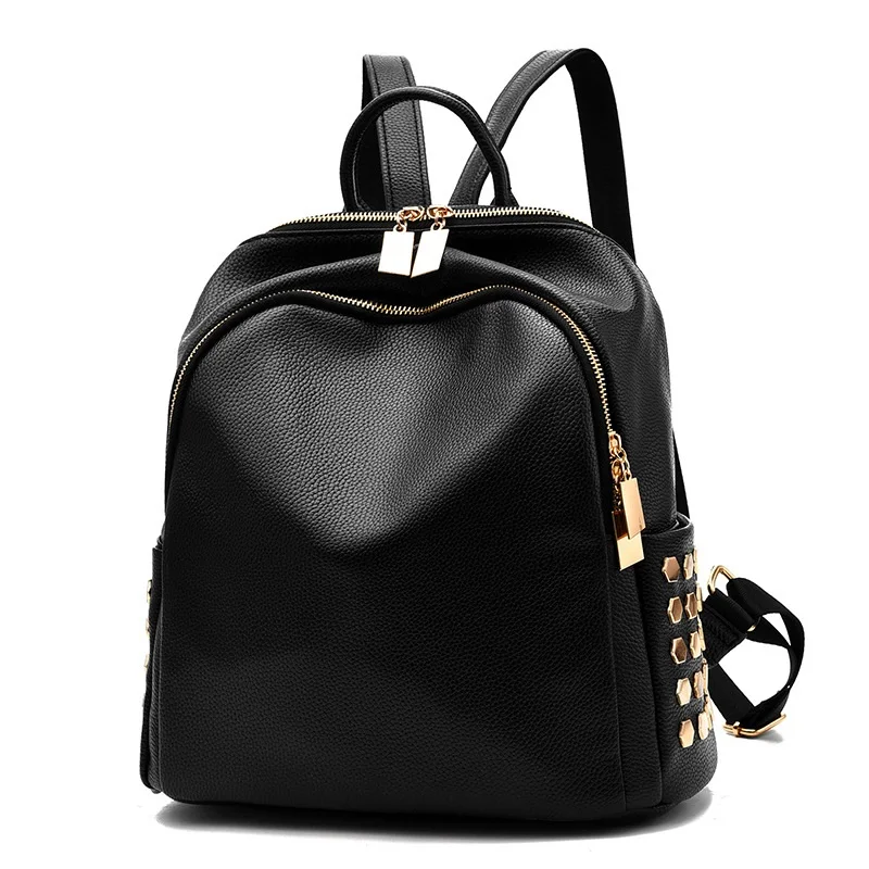 MONNET CAUTHY New Arrival Backpack Leisure Rivet Soft PU Zipper Solid Color Black Wine Red Deep Blue Schoolbag
MONNET CAUTHY New Arrival Backpack Leisure Rivet Soft PU Zipper Solid Color Black Wine Red Deep Blue Schoolbag