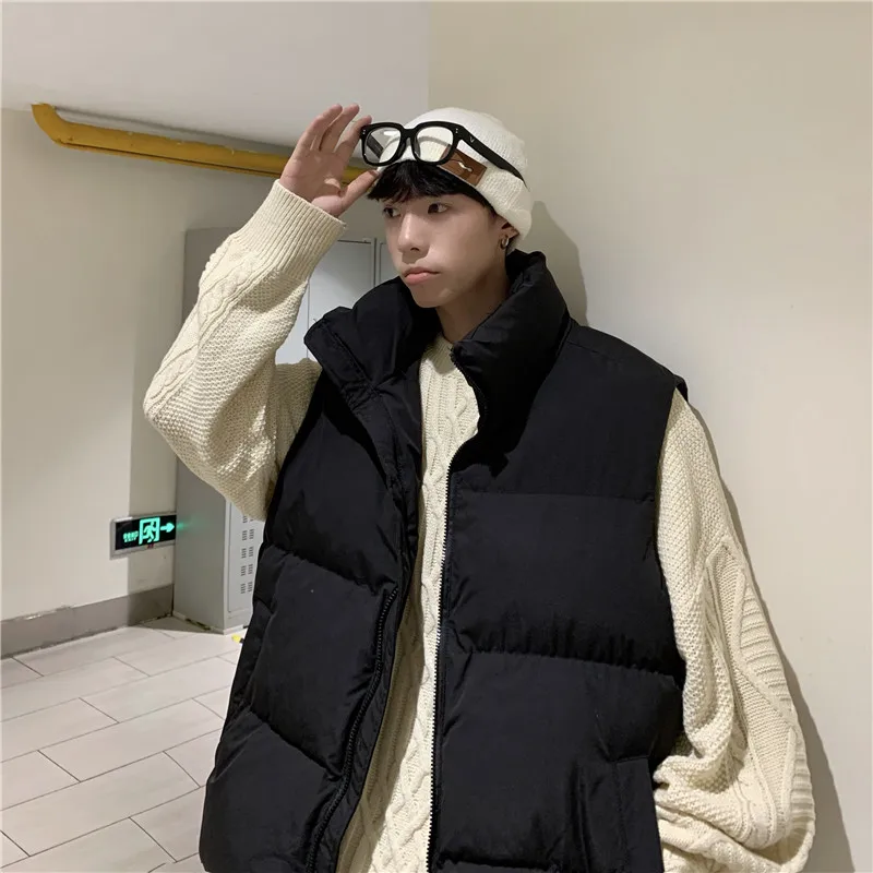 Жилет мужской зимний из хлопка, повседневный Свободный теплый безрукавка с воротником-стойкой в Корейском стиле для студентов, пальто из хл...
Жилет мужской зимний из хлопка, повседневный Свободный теплый безрукавка с воротником-стойкой в Корейском стиле для студентов, пальто из хл...