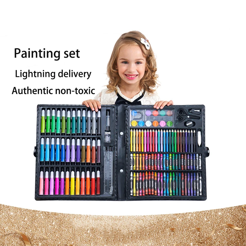 Children Paint Brush Watercolor Coloring Crayons Wax Stick Painting Tool Set Brush School Supplies Drawing Painting Art Set
Children Paint Brush Watercolor Coloring Crayons Wax Stick Painting Tool Set Brush School Supplies Drawing Painting Art Set