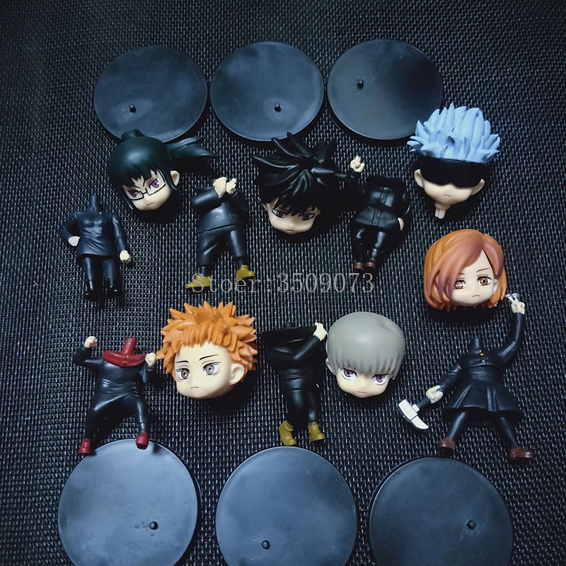 10cm Anime Jujutsu Kaisen Figure Gojo Satoru Itadori Yuji Action Figure Fushiguro Megumi Kugisaki Nobara Figurine Model Doll
10cm Anime Jujutsu Kaisen Figure Gojo Satoru Itadori Yuji Action Figure Fushiguro Megumi Kugisaki Nobara Figurine Model Doll