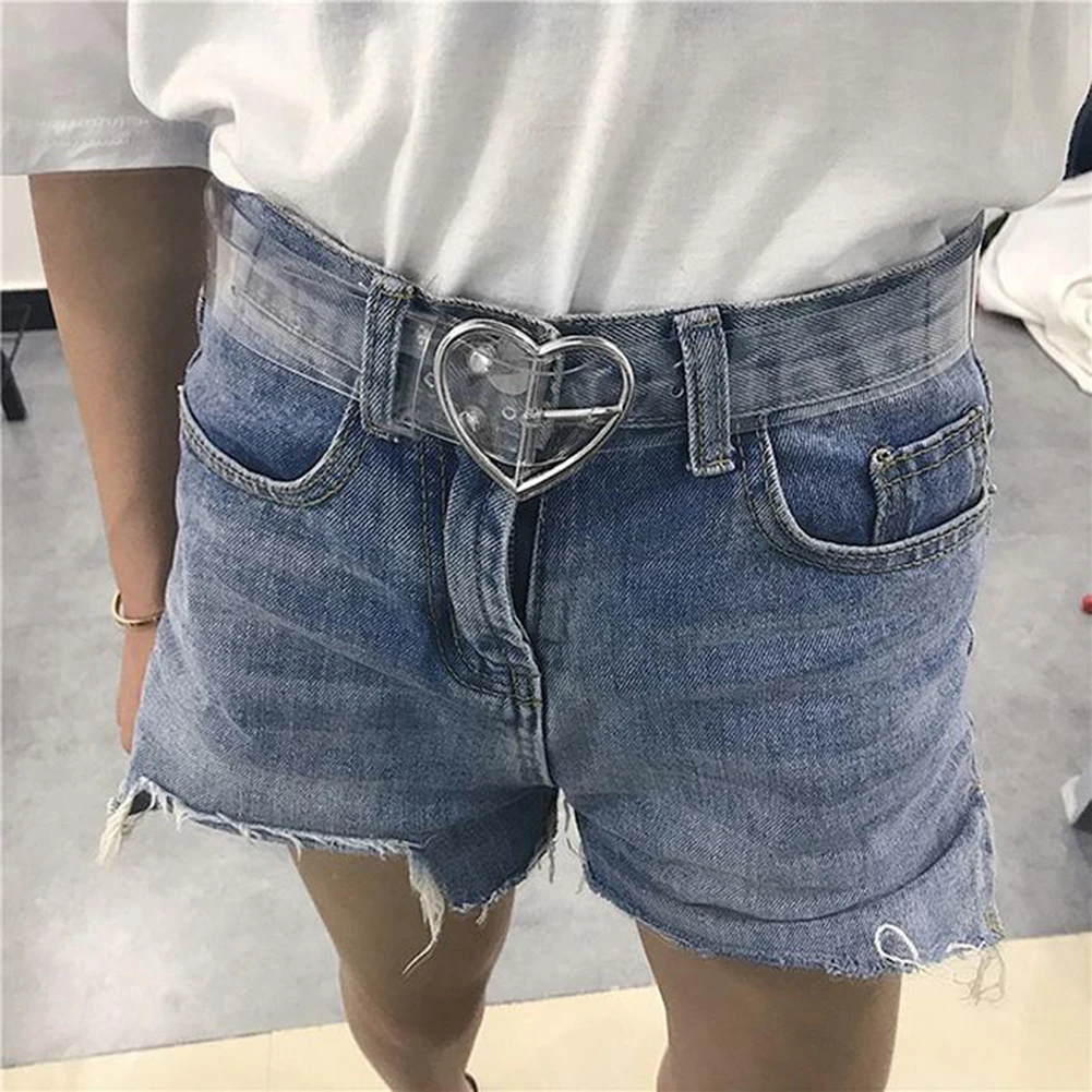 Preppy Style Women's Cute Transparent Belt Heart Buckle Waist Sweet belts for women
Preppy Style Women's Cute Transparent Belt Heart Buckle Waist Sweet belts for women
