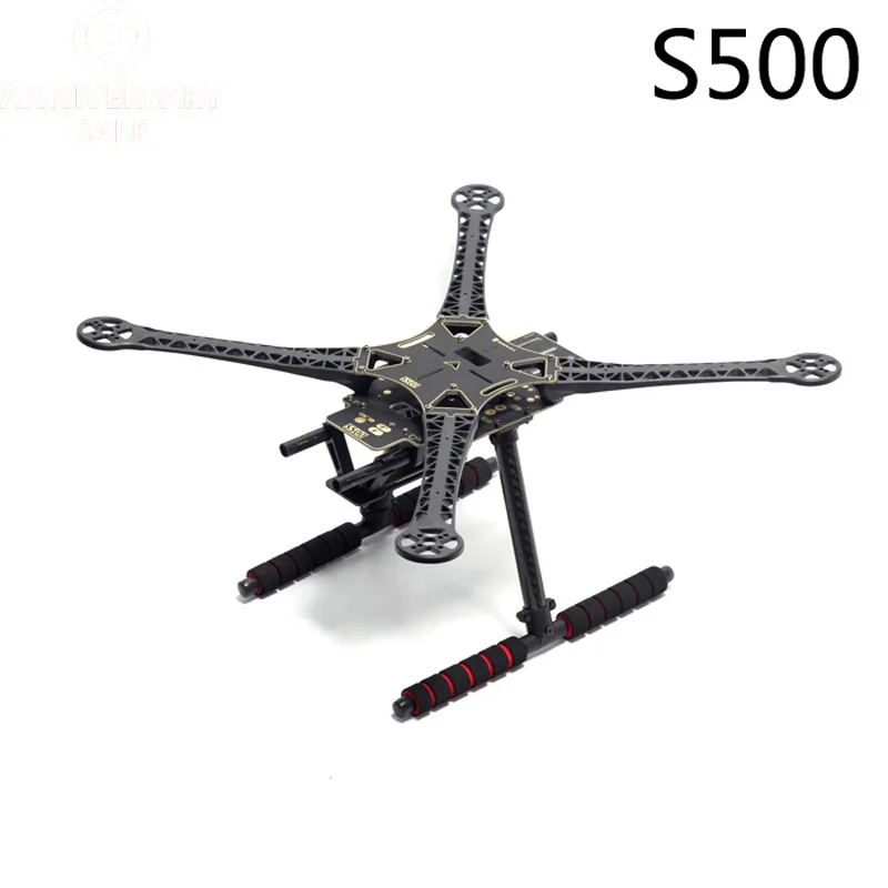 S500 500mm PCB Multi-Rotor Air Frame Kit W/ Landing Gear or Retractable Skid for FPV Quadcopter SK500 Updated 50% OFF
S500 500mm PCB Multi-Rotor Air Frame Kit W/ Landing Gear or Retractable Skid for FPV Quadcopter SK500 Updated 50% OFF