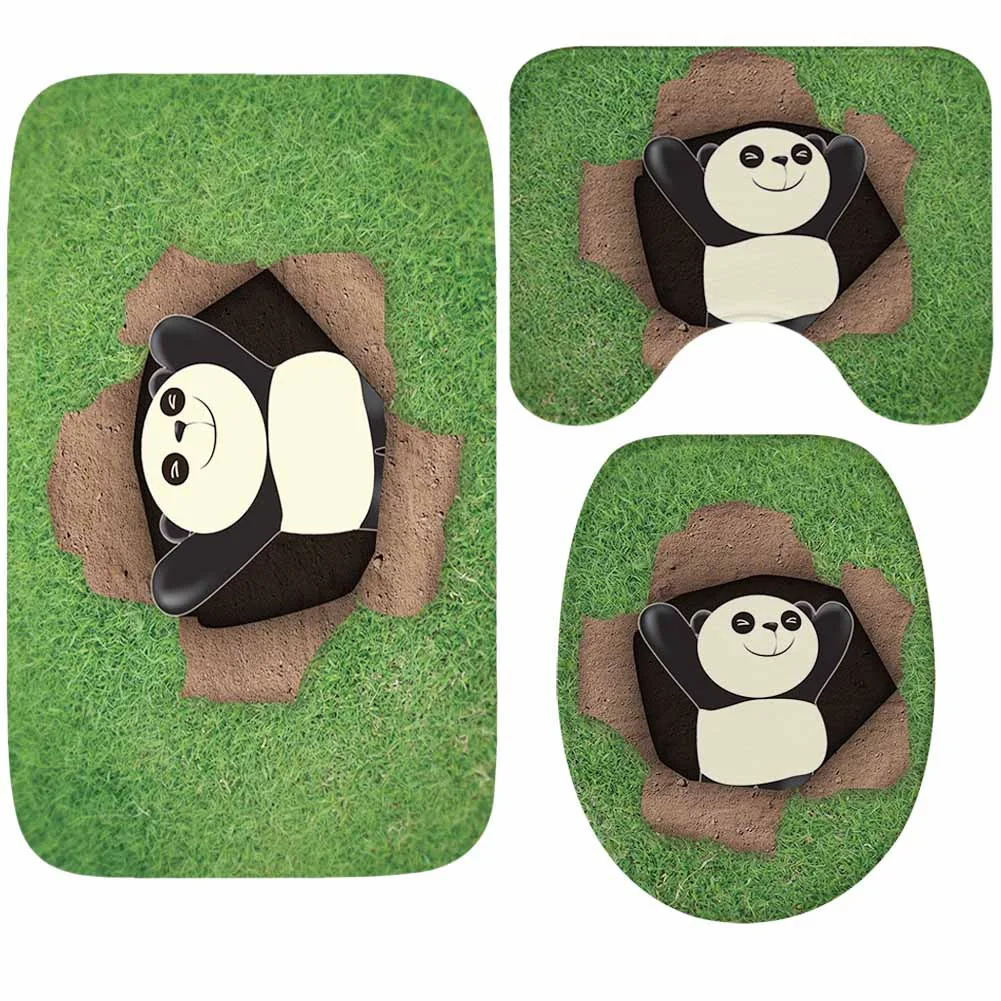 Zeegle Elephant Pattern 3Pcs Bathroom Carpets Set Anti-slip Toilet Bath Mats Set Shower Mats Bathroom Mat Lid Toilet Cover
Zeegle Elephant Pattern 3Pcs Bathroom Carpets Set Anti-slip Toilet Bath Mats Set Shower Mats Bathroom Mat Lid Toilet Cover