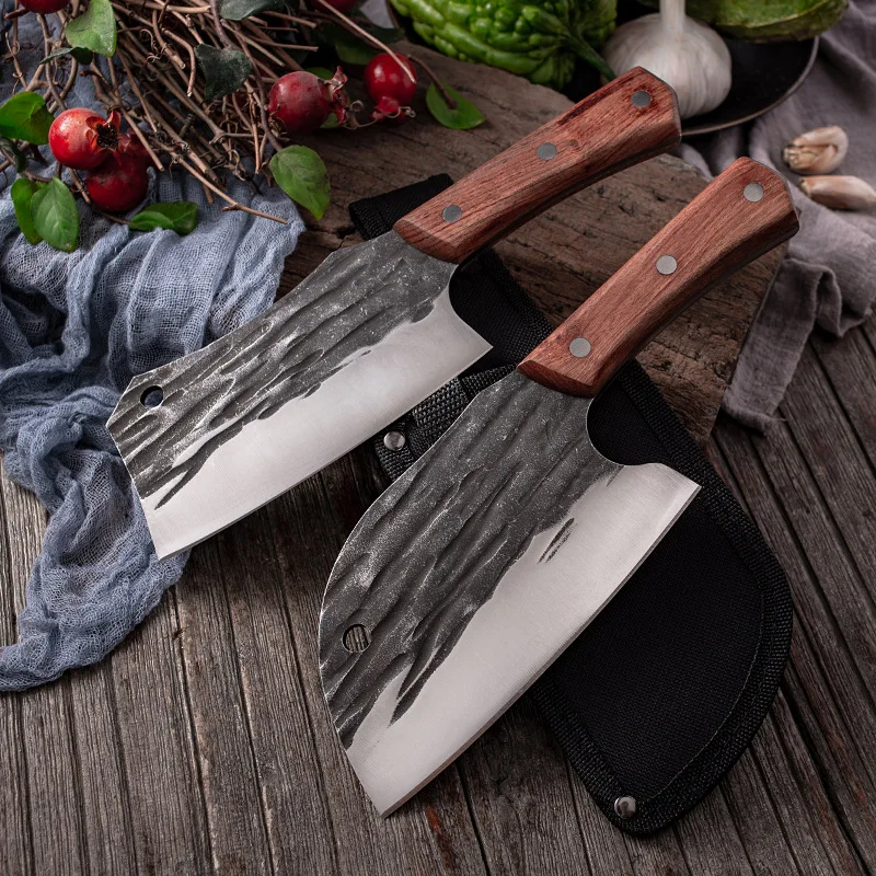 Survival Camping Pocket Knife Forged Slaughter Butcher Knife Outdoor Fish Vegetables Meat Portable Anti-Wild Protective Sheath
Survival Camping Pocket Knife Forged Slaughter Butcher Knife Outdoor Fish Vegetables Meat Portable Anti-Wild Protective Sheath