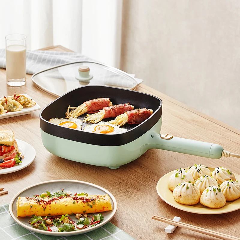 220V 2L Household Electric Frying Pan Portable Non-stick Multi Cooker Mini Electric Hot Pot Steak Frying Pan Pot Pancake Maker
220V 2L Household Electric Frying Pan Portable Non-stick Multi Cooker Mini Electric Hot Pot Steak Frying Pan Pot Pancake Maker