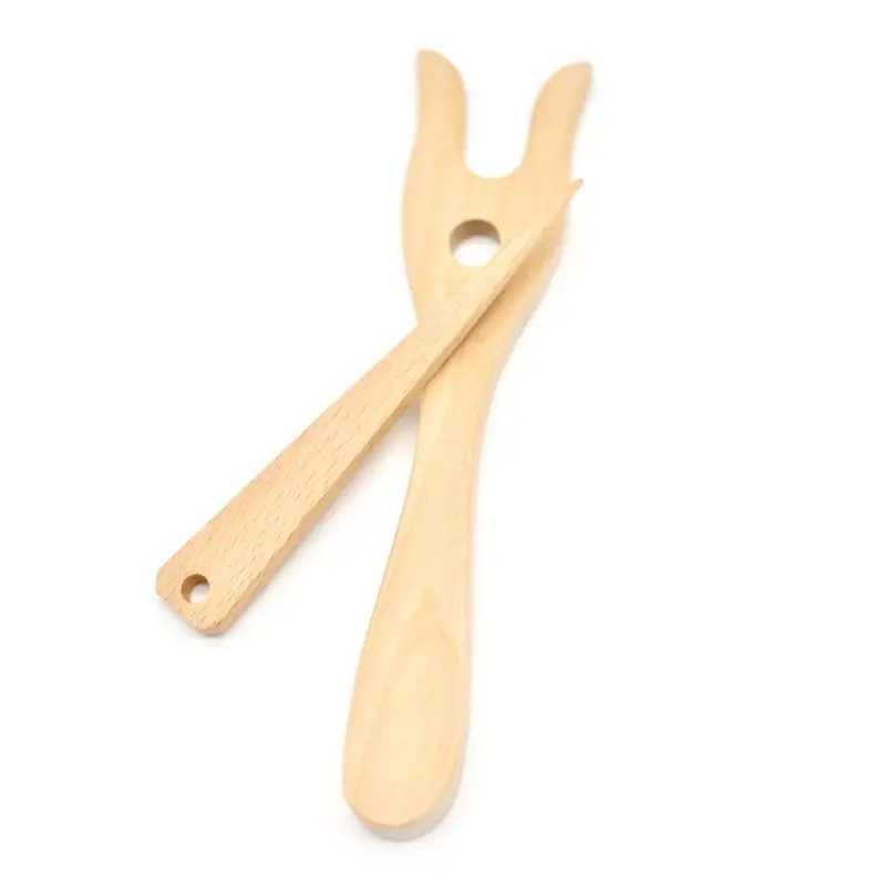 2Pcs/Set Handmade Knitting Tool Wooden Fork Shape Hand Loom Craft Kids DIY Bracelet Necklace Weaving Braider
2Pcs/Set Handmade Knitting Tool Wooden Fork Shape Hand Loom Craft Kids DIY Bracelet Necklace Weaving Braider