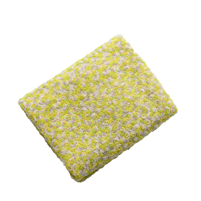 Mesh Fabric Three-Dimensional Color Rose Fabric Clothing Children's Clothing Fabric 3D Flower Dress Costume Fabric
Mesh Fabric Three-Dimensional Color Rose Fabric Clothing Children's Clothing Fabric 3D Flower Dress Costume Fabric