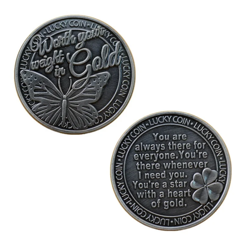 Worth Your Weight In Gold Lucky Coin Creative Gift Collectible Plated Souvenir Coin Collection Gift Commemorative Coin
Worth Your Weight In Gold Lucky Coin Creative Gift Collectible Plated Souvenir Coin Collection Gift Commemorative Coin