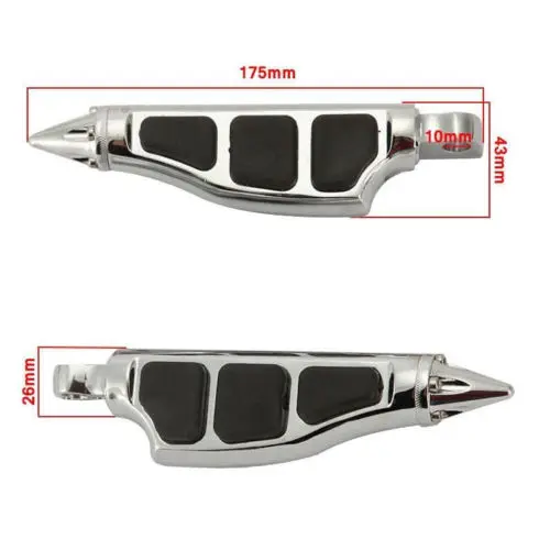 Пара шипов подножки для Harley- Dyna Electra Glide Fatboy Мотоцикл Touring мужской Peg Mount
Пара шипов подножки для Harley- Dyna Electra Glide Fatboy Мотоцикл Touring мужской Peg Mount