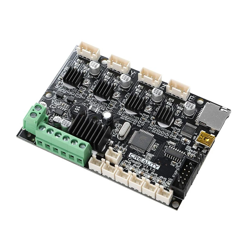 for Creality 3D Printer V1.1.5 Upgraded Silent Motherboard Control Board, Compatible with Creality Ender 3
for Creality 3D Printer V1.1.5 Upgraded Silent Motherboard Control Board, Compatible with Creality Ender 3