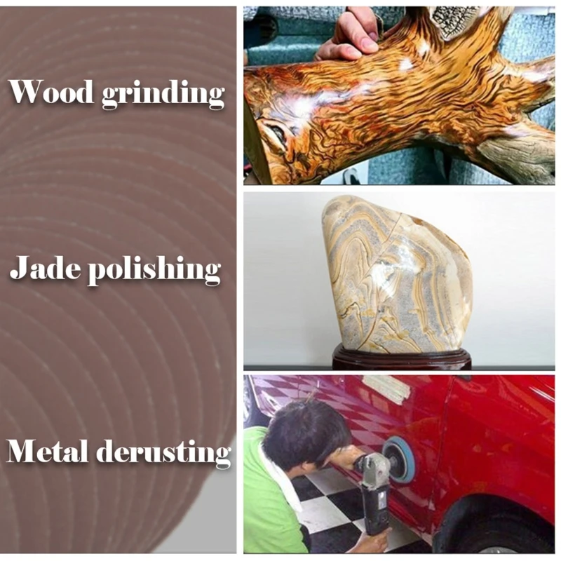 100pcs 125mm Round Shape Sanding Discs Hook Loop Sanding Paper Buffing Sheet 203F
100pcs 125mm Round Shape Sanding Discs Hook Loop Sanding Paper Buffing Sheet 203F