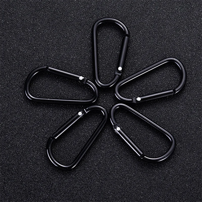 Practical Black D Shaped Aluminum Alloy Carabiner Hook Keychain Hiking Climbing Equipment Karabiner Outdoor Sport Camp Snap Clip
Practical Black D Shaped Aluminum Alloy Carabiner Hook Keychain Hiking Climbing Equipment Karabiner Outdoor Sport Camp Snap Clip