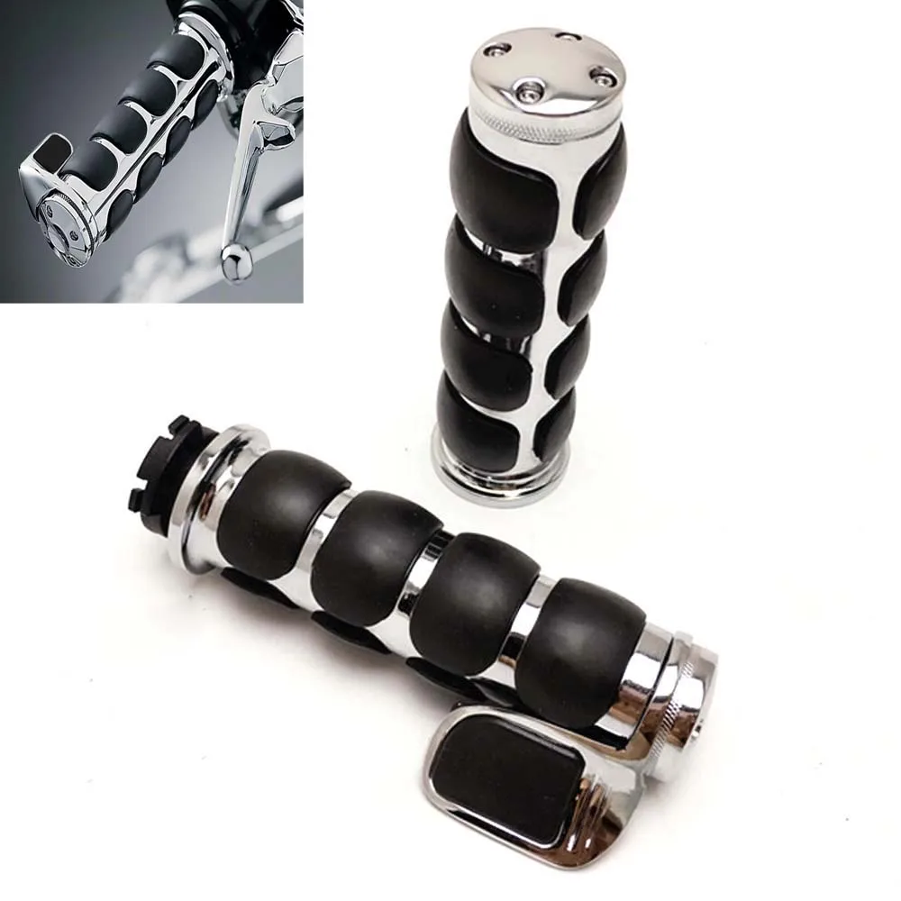 Motorcycle Handlebar Hand Grips 1 "25mm for Harley Sportster, Dyna, Softail, VRod, Chopper, Kawasaki Vulcan, VN, 500, 750, 800
Motorcycle Handlebar Hand Grips 1 "25mm for Harley Sportster, Dyna, Softail, VRod, Chopper, Kawasaki Vulcan, VN, 500, 750, 800