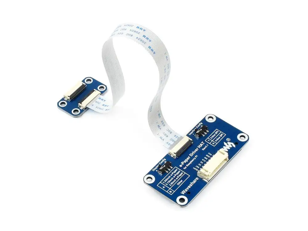Waveshare 880*528, 7.5inch E-Ink display HAT for Raspberry Pi, red / black / white three-color
Waveshare 880*528, 7.5inch E-Ink display HAT for Raspberry Pi, red / black / white three-color