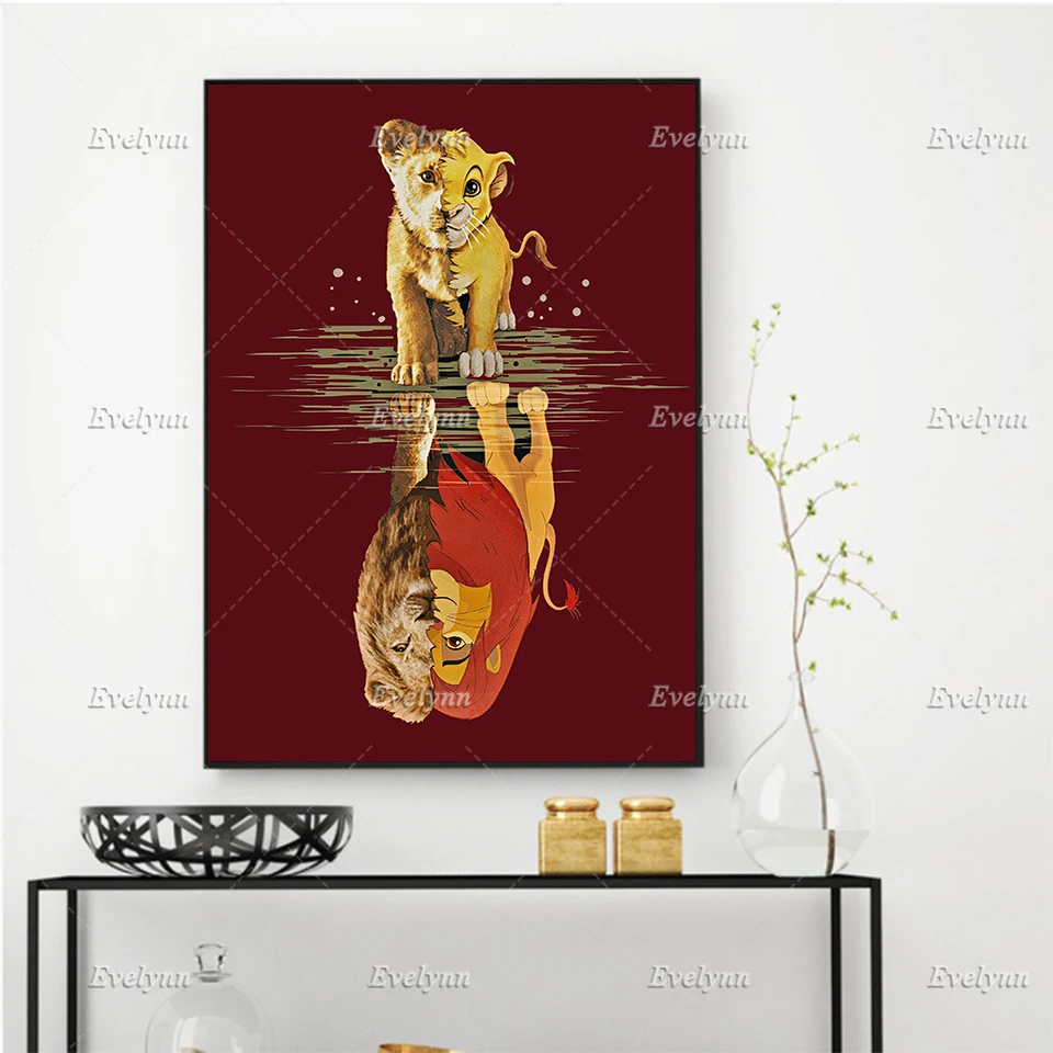 Lion King Poster,Lion Reflecting,Lion Plush, Animal Lovers,Home Decor Canvas Wall Art Prints Living Room Decoration Unique Gift
Lion King Poster,Lion Reflecting,Lion Plush, Animal Lovers,Home Decor Canvas Wall Art Prints Living Room Decoration Unique Gift