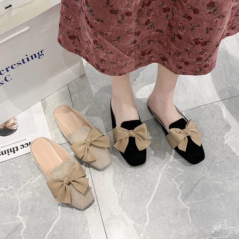 Square heel Slippers Women Summer Low Butterfly-Knot Cover Toe Female Shoes Slides Fashion Block 2020 Soft Flat Luxury Square
Square heel Slippers Women Summer Low Butterfly-Knot Cover Toe Female Shoes Slides Fashion Block 2020 Soft Flat Luxury Square