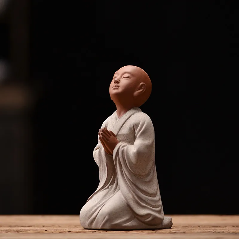 Chinese Zen Little Monk Zisha Tea Pet Kung Fu Tea Tray Accessories Fish Tank Landscaping Home Decoration 1pc
Chinese Zen Little Monk Zisha Tea Pet Kung Fu Tea Tray Accessories Fish Tank Landscaping Home Decoration 1pc