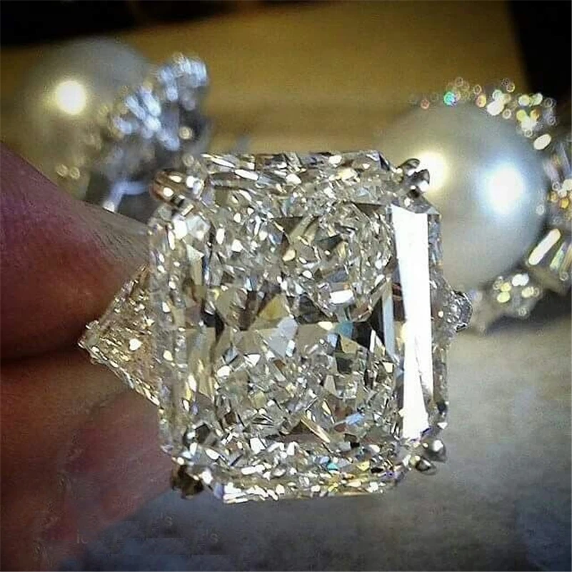 14K White Gold Wedding Diamond Ring for Women Anillos White Topaz Jewelry Bague Gemstone Bizuteria 14K Gold Jewelry Rings Box
14K White Gold Wedding Diamond Ring for Women Anillos White Topaz Jewelry Bague Gemstone Bizuteria 14K Gold Jewelry Rings Box