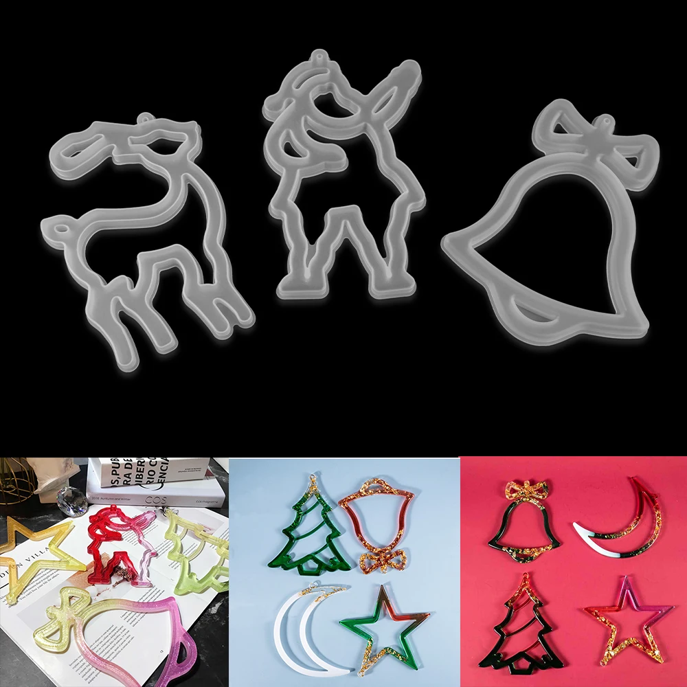 Рождественская серия, пустотелая звезда, дерево, колокол, луна, УФ-отверждаемая эпоксидная смола, форма, полимерные формы, силиконовая форма...
Рождественская серия, пустотелая звезда, дерево, колокол, луна, УФ-отверждаемая эпоксидная смола, форма, полимерные формы, силиконовая форма...