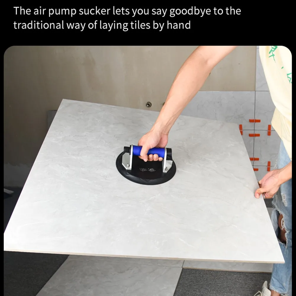 8 Inch Vacuum Suction Cup Lifter With Pure Copper/Plastic Handle Heavy Duty Vacuum Lifter For Glass Tiles Granite Lifting Tools 
8 Inch Vacuum Suction Cup Lifter With Pure Copper/Plastic Handle Heavy Duty Vacuum Lifter For Glass Tiles Granite Lifting Tools