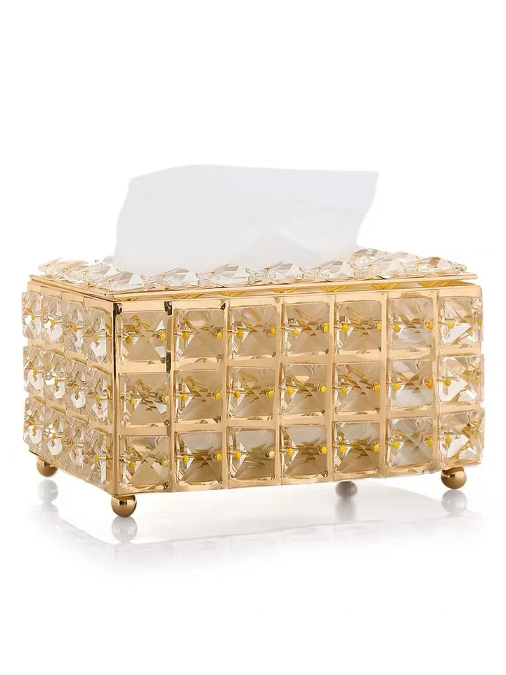 Luxulry Rhinestone Tissue Box Paper Rack Office Table Accessories Facial Case Holder Napkin Tray Home Hotel Car Decor
Luxulry Rhinestone Tissue Box Paper Rack Office Table Accessories Facial Case Holder Napkin Tray Home Hotel Car Decor