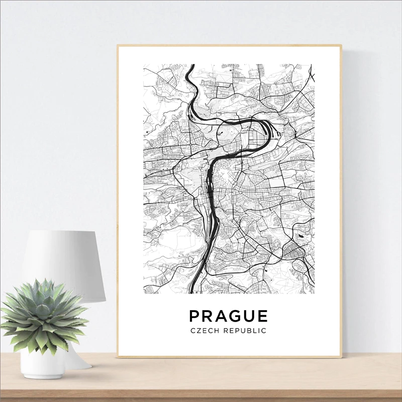 Map Poster Modern Minimalist Home Decor Pargue Wall Art Canvas Picture for Home Room Design Painting for Interior Frameless
Map Poster Modern Minimalist Home Decor Pargue Wall Art Canvas Picture for Home Room Design Painting for Interior Frameless