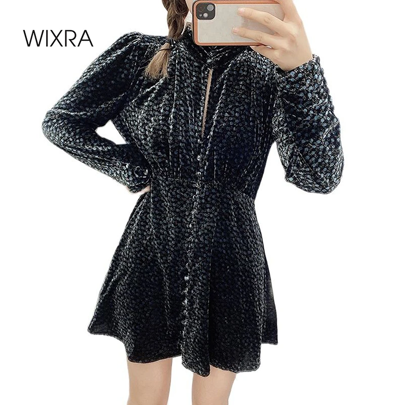 Wixra водолазка открытые платья женские линия длинный рукав высокая улица печати бархатная одежда 2021 весна лето
Wixra водолазка открытые платья женские линия длинный рукав высокая улица печати бархатная одежда 2021 весна лето
