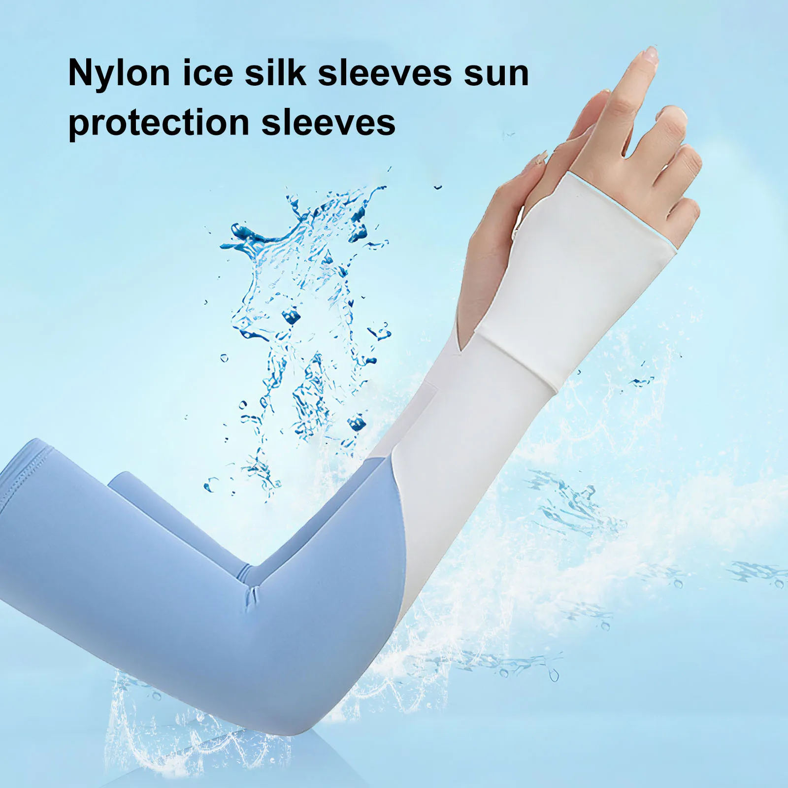 Sunscreen Ice Silk Sleeves Outdoor Riding Solid Color Ice Sleeves-free Size / Color Matching Ice Sleeves Pink Gray New 1pair
Sunscreen Ice Silk Sleeves Outdoor Riding Solid Color Ice Sleeves-free Size / Color Matching Ice Sleeves Pink Gray New 1pair