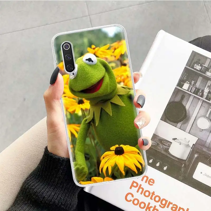 Green frog Phone Case For Xiaomi Redmi Note 10 9 8 Pro 9S 8T 7 6 5 6A 7A 8A 9A 9C 4X S2 K20 K30 Art Cover Coque | Мобильные