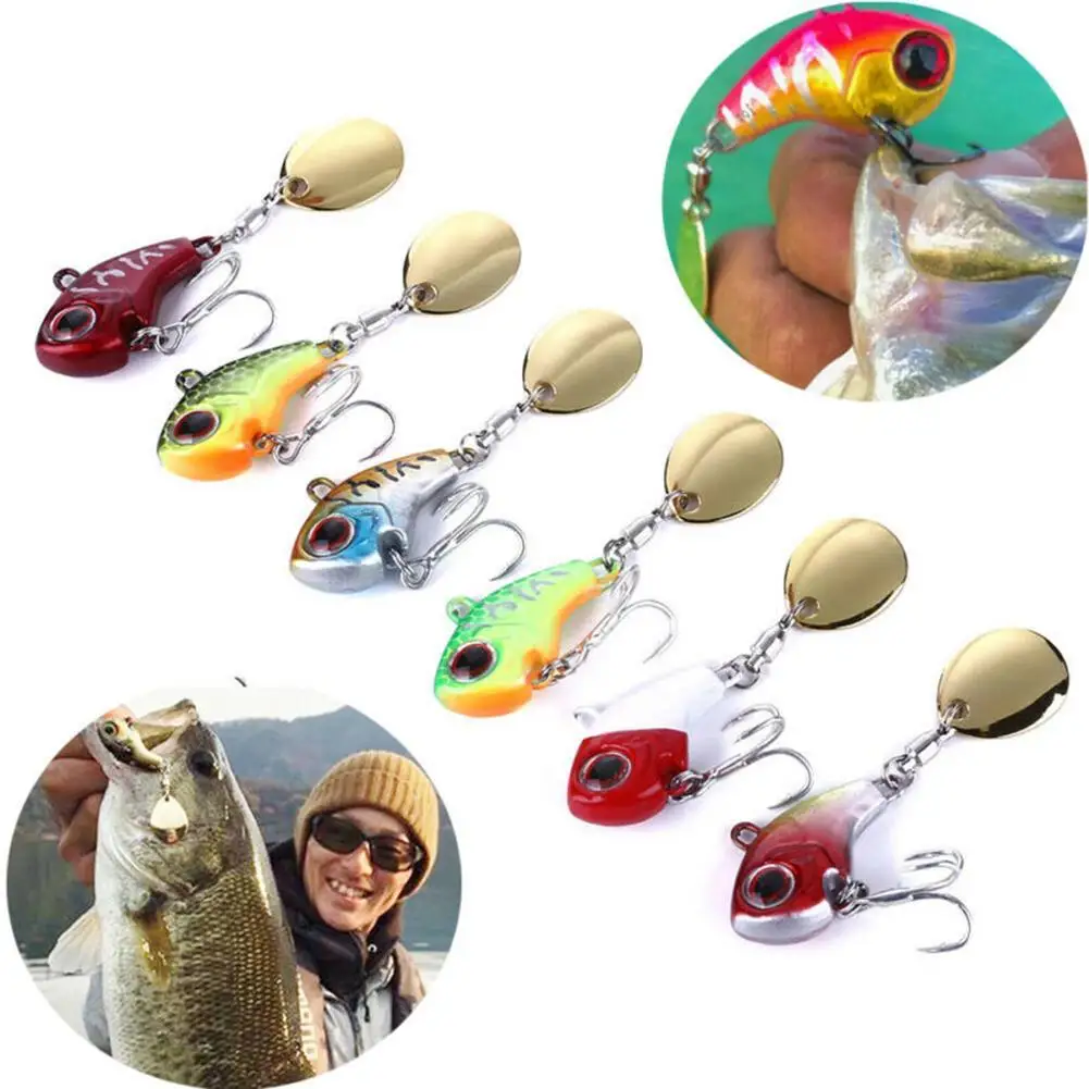 Mini Metal VIB Rotating Sequins Long Throw Bionic Fake Bait Artificial Fishing Lures Crankbait Wobbler Fish Swim Bait Tackle
Mini Metal VIB Rotating Sequins Long Throw Bionic Fake Bait Artificial Fishing Lures Crankbait Wobbler Fish Swim Bait Tackle