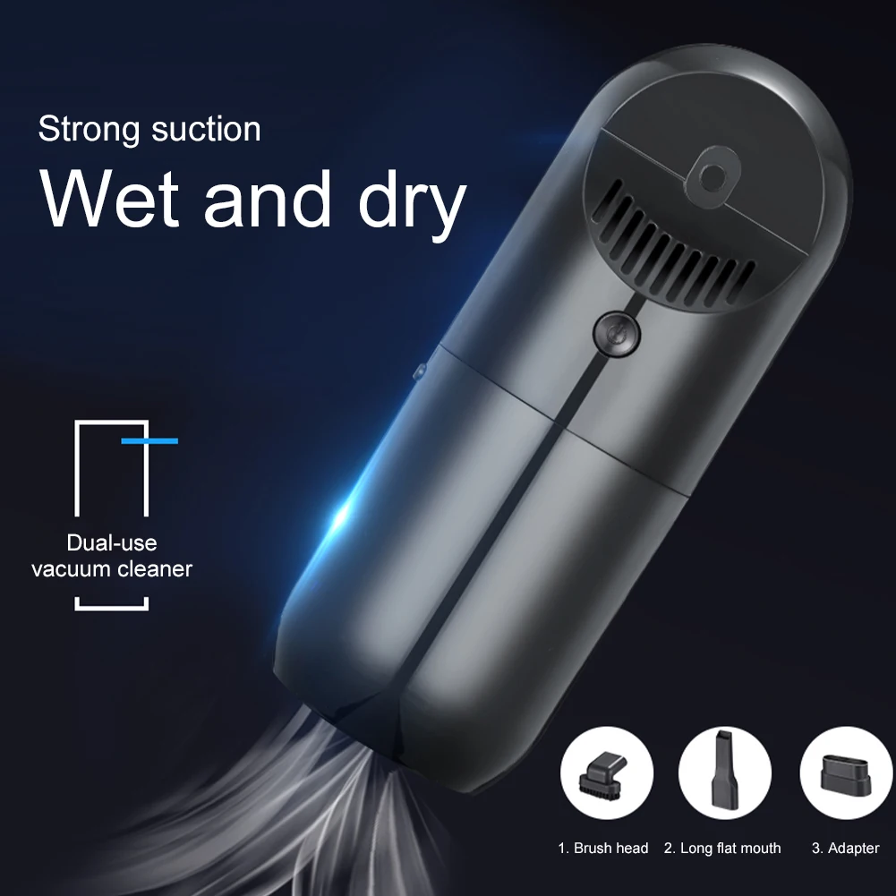 120W Car Vacuum Cleaner Portable 3500Pa Power Suction Wet Dry Handheld Mini Home Office Auto Accessories
120W Car Vacuum Cleaner Portable 3500Pa Power Suction Wet Dry Handheld Mini Home Office Auto Accessories